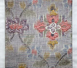 花刺繍紋袋帯
